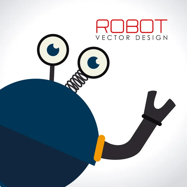 Diseño del robot — Vector de stock