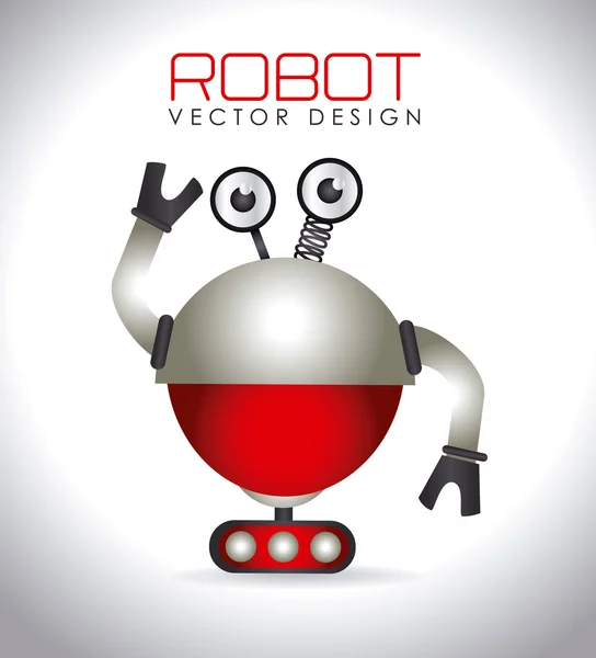 Design del robot — Vettoriale Stock