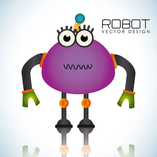 Conception de robot — Image vectorielle