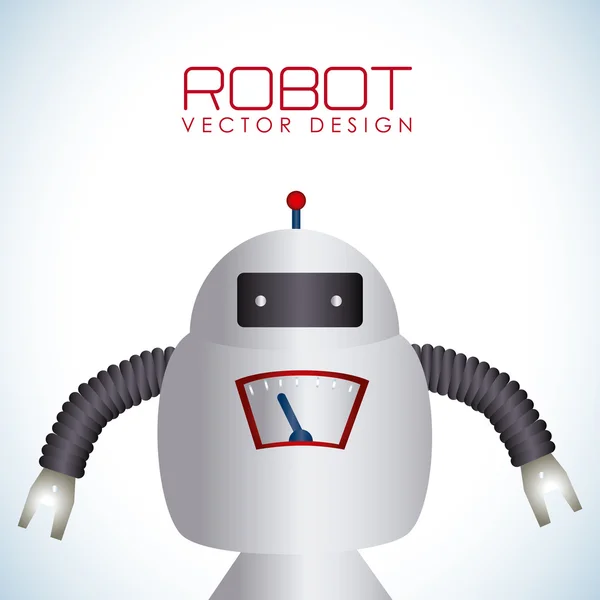 Diseño del robot — Vector de stock