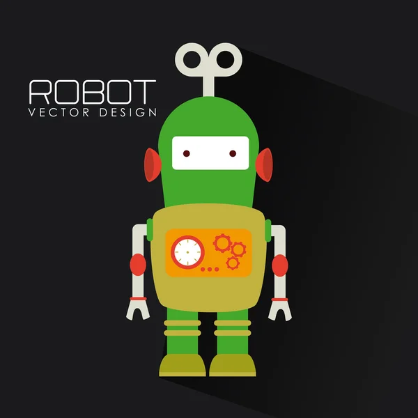 Robot design — Stock Vector