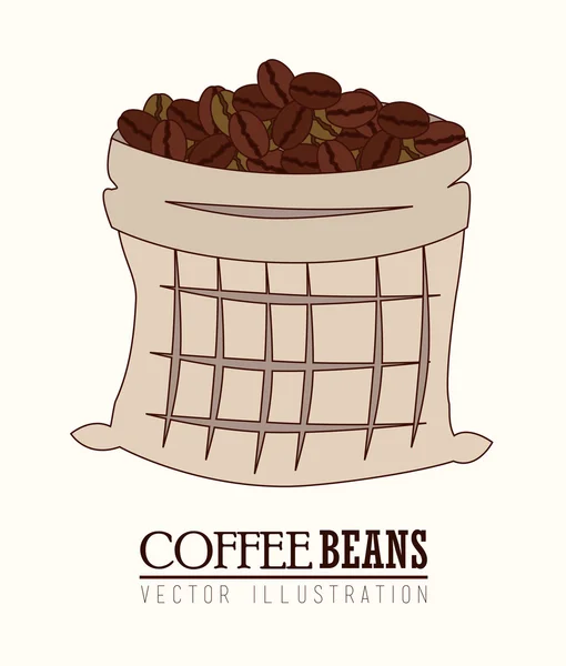 Diseño de café — Vector de stock