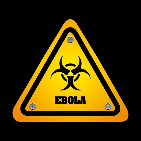 Ebola-Design — Stockvektor