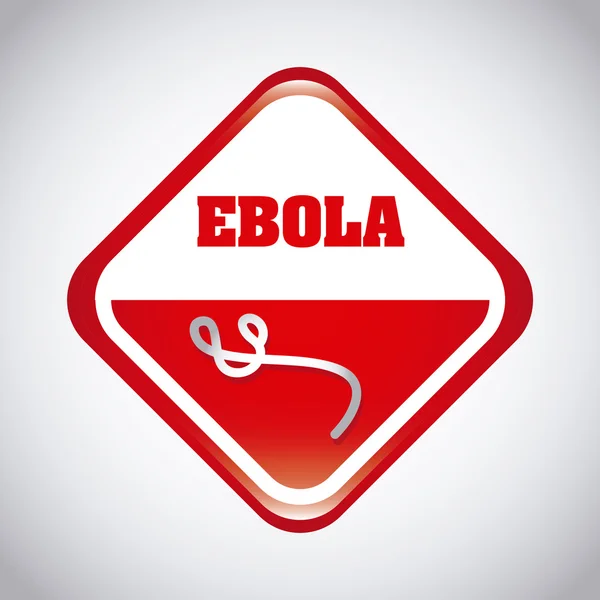 Ebola-Design — Stockvektor