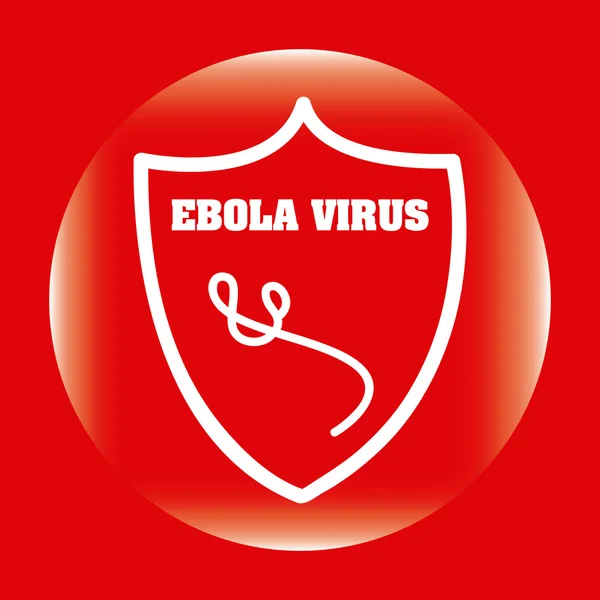 Ebola tasarım — Stok Vektör