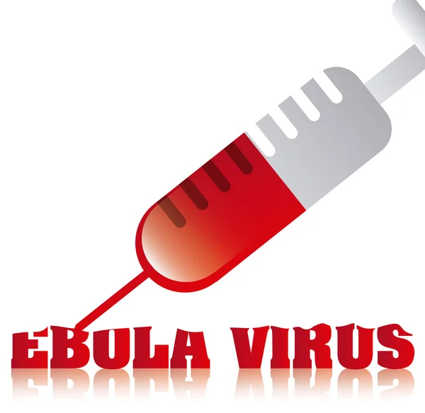 Ebola-Design — Stockvektor