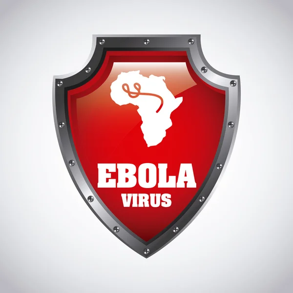 Ebola tasarım — Stok Vektör