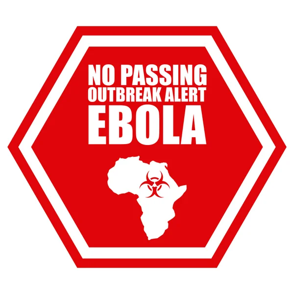 Ebola-Design — Stockvektor