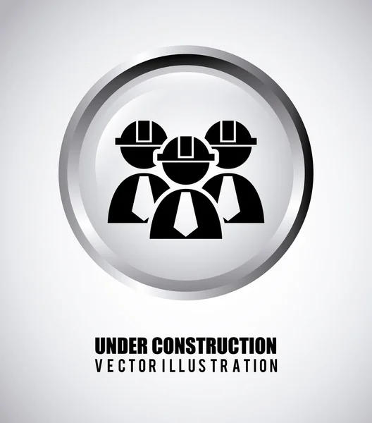 Diseño de construcción — Vector de stock