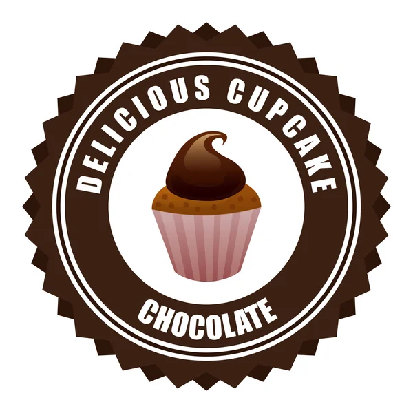 Conception de chocolat — Image vectorielle