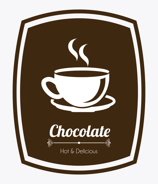 Design cioccolato — Vettoriale Stock