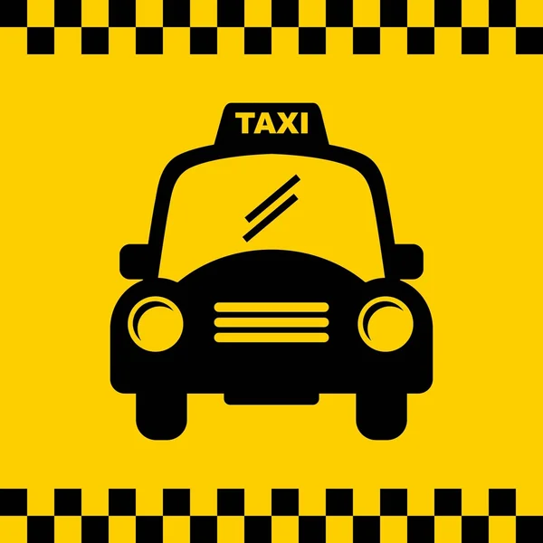 Conception de taxi — Image vectorielle