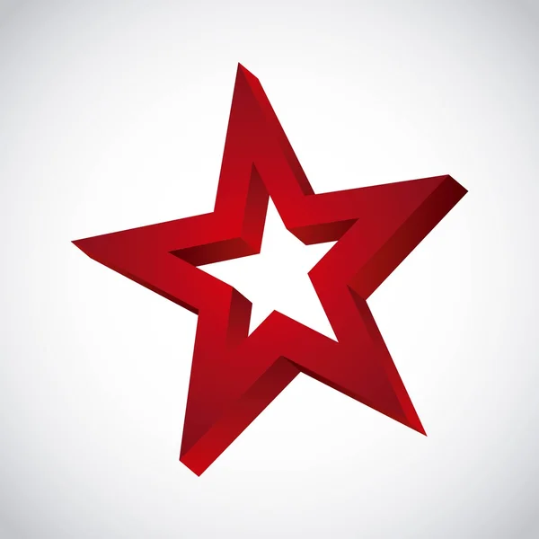 Diseño de estrella — Vector de stock