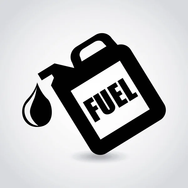 Diseño del combustible — Archivo Imágenes Vectoriales