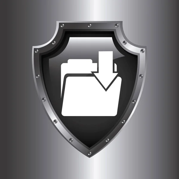 보안 시스템 설계 — 스톡 벡터