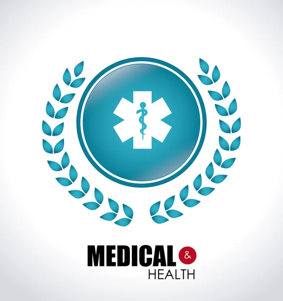 Diseño médico — Vector de stock