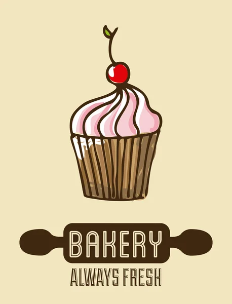 Diseño de panadería — Archivo Imágenes Vectoriales