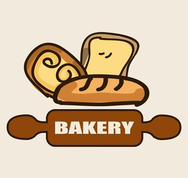 Bäckereidesign — Stockvektor