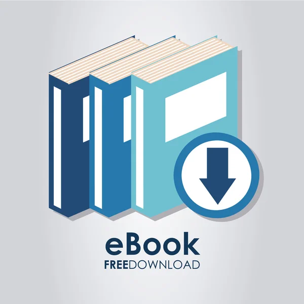 EBook ontwerp — Stockvector