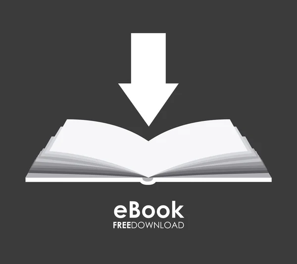 Дизайн электронных книг — стоковый вектор