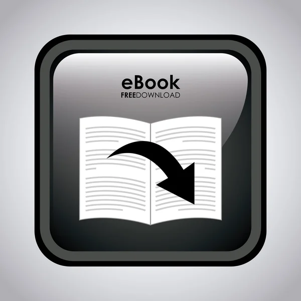 EBook ontwerp — Stockvector