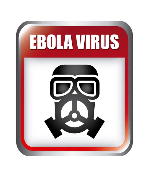 Ebola design — Stock vektor