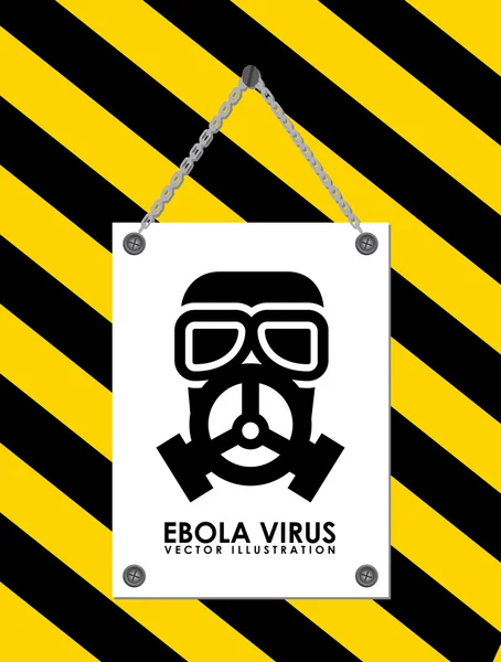 Diseño del ébola — Archivo Imágenes Vectoriales