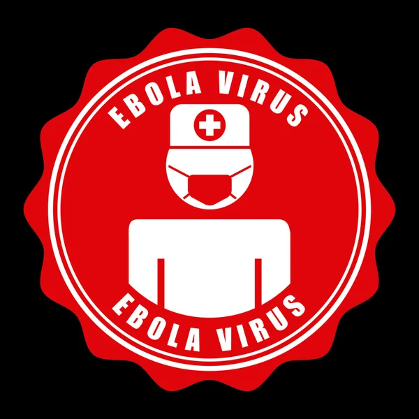 Ebola tasarım — Stok Vektör