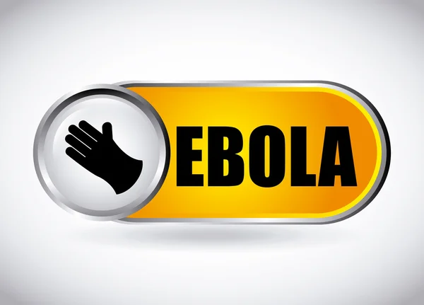 Ebola-Design — Stockvektor