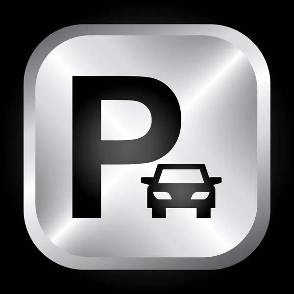 Projekt parking — Wektor stockowy