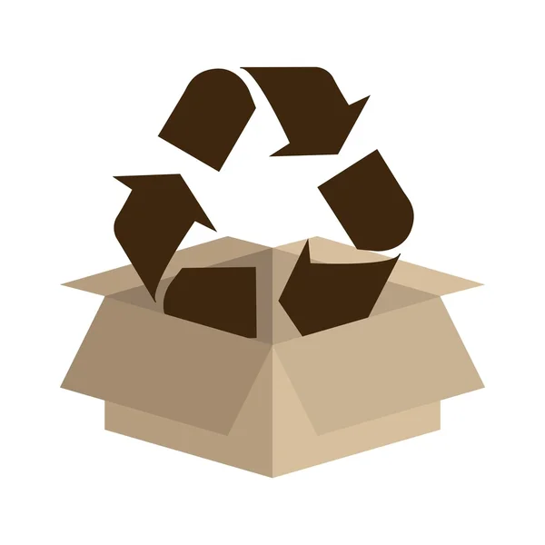 Projeto de reciclagem — Vetor de Stock