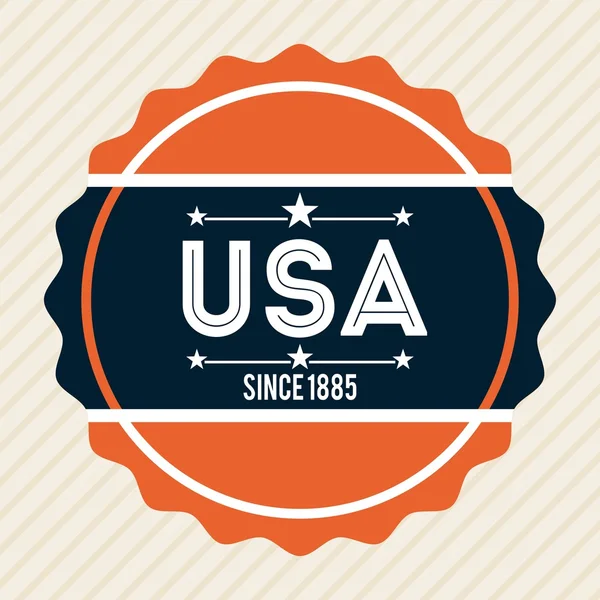 USA design — Stockový vektor