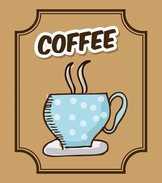 Кофе дизайн — стоковый вектор