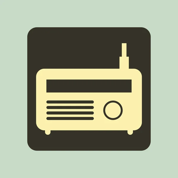 Radyo tasarım — Stok Vektör