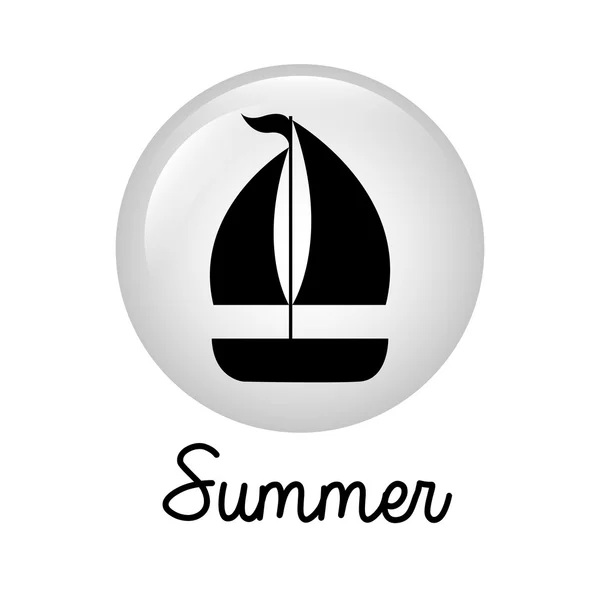Diseño de verano — Archivo Imágenes Vectoriales