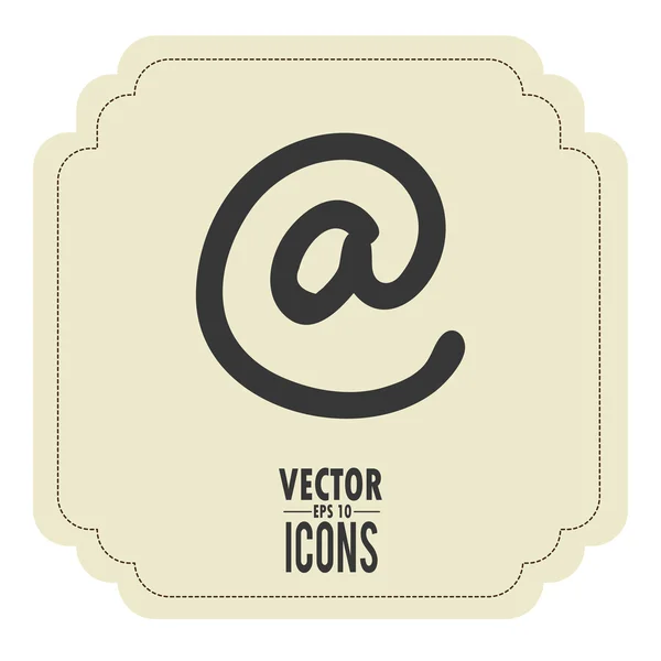 Computer icon design — Stock Vector