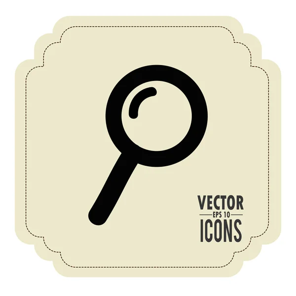 Design de ícone de computador — Vetor de Stock