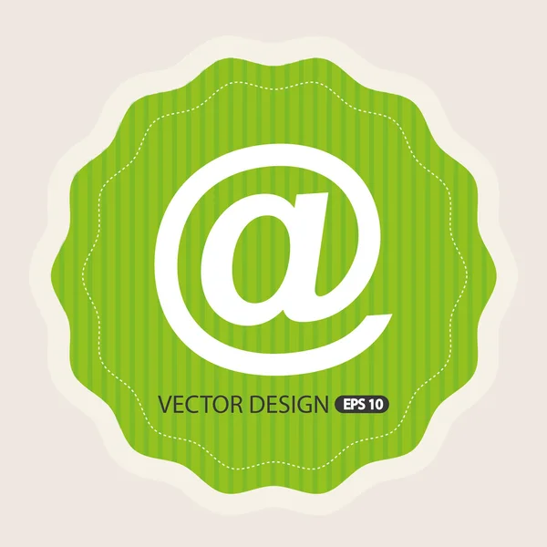 Design icona del computer — Vettoriale Stock