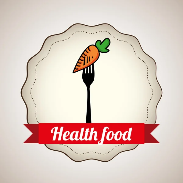 Health food design — Stock Vector