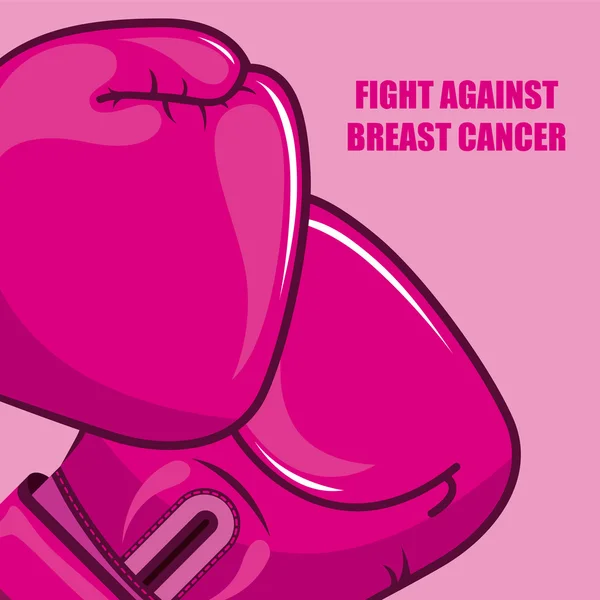 Breast cancer design — Stock vektor