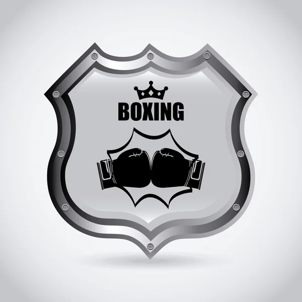 Diseño de boxeo — Archivo Imágenes Vectoriales