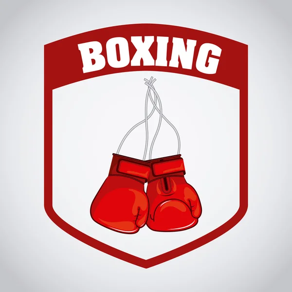 Conception de boxe — Image vectorielle