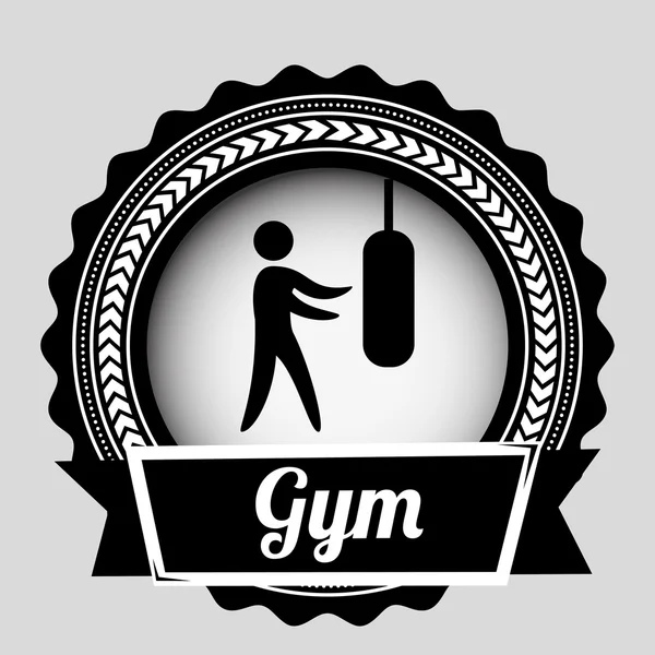 Fitness ontwerp — Stockvector