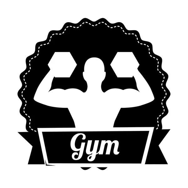 Design de fitness —  Vetores de Stock