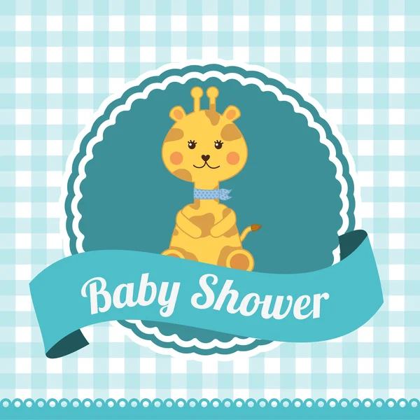 Disegno doccia babby — Vettoriale Stock