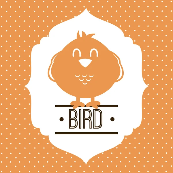 Diseño de aves — Vector de stock