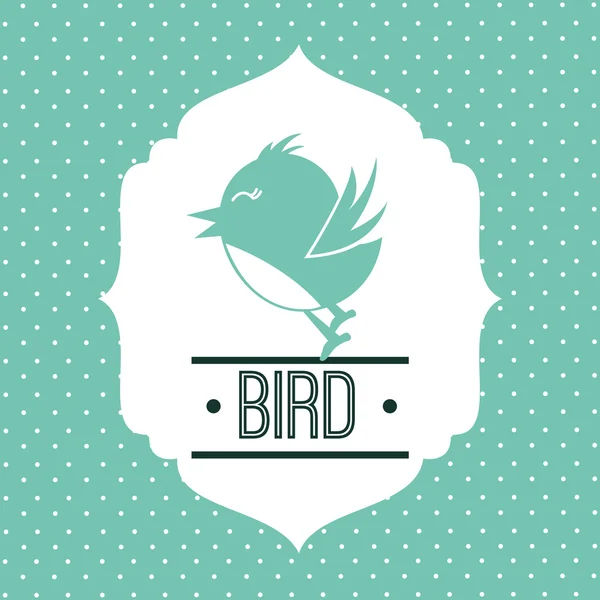 Diseño de aves — Vector de stock