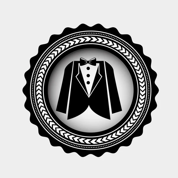 Clothas hombre diseño — Vector de stock