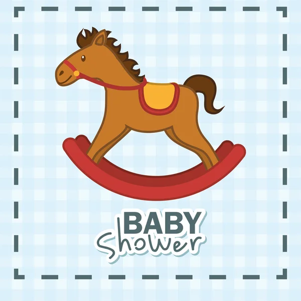 Projekt baby shower — Wektor stockowy