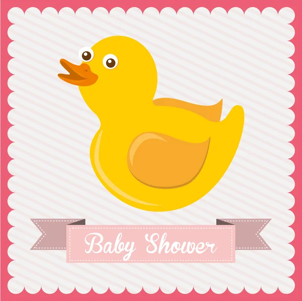 Babydusche — Stockvektor